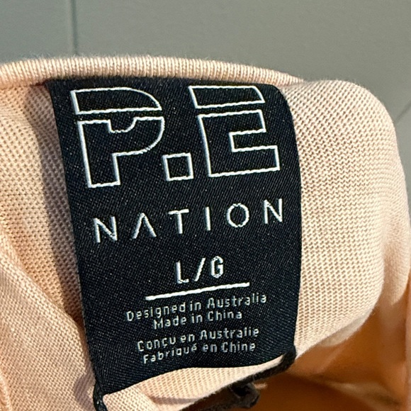 P.E Nation Men’s Large Pink Peach Tank Top - Picture 2 of 5
